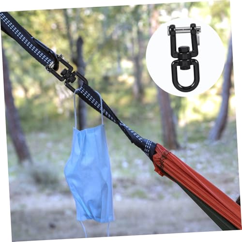 DECHOUS Drehwirbel Haken mit Sicherungsstift Robuster Schaukel und Hängesessel Connector für Reibungslose Rotation Kompatibel mit Ketten Seilen und Hängematten Vielseitig für Yoga und von DECHOUS