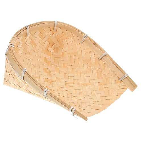 DECHOUS Dustpan magische Requisiten Weihnachtsfeier liefert Zauberer Bühnenrequisiten Halloween-Partygeschenke Geburtstagsparty-Zubehör Gefälligkeiten für Weihnachtsfeiern Bambus von DECHOUS