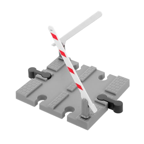 DECHOUS Eisenbahn Gleiszubehör Kunststoff Geländer für Sicher Abgerundet Einfach zu Montieren DIY Zugbahn Zubehör für Kreatives und Erweiterung des Modelleisenbahn Sets von DECHOUS