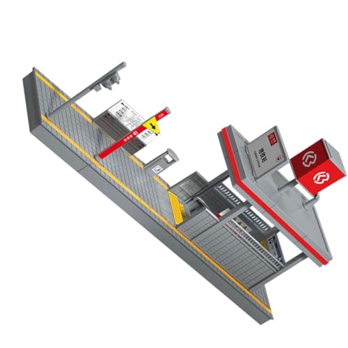 DECHOUS Eisenbahnspielzeugzubehör spielzeugauto Kunststoffmodell Modellbahnbau U-Bahn-Plattform unter Tage Kinderspielzeug zum Selbermachen DIY-Stationsmodell Plastik Grey DECHOUS Eisenbahnspielzeugzubehör spielzeugauto Kunststoffmodell Modellbahnbau U-Bahn-Plattform unter Tage Kinderspielzeug zum Selbermachen DIY-Stationsmodell Plastik Grey von DECHOUS