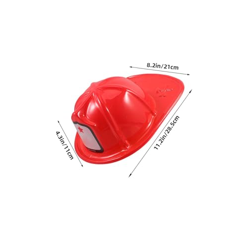 DECHOUS Feuerwehrhelm aus Stabilem Leichtes Cosplay Kostümzubehör für Jungen und Mädchen Lebendiges Design als Party und Faschings Accessoire Robust und Komfortabel für Rollenspiele DECHOUS Feuerwehrhelm aus Stabilem Leichtes Cosplay Kostümzubehör für Jungen und Mädchen Lebendiges Design als Party und Faschings Accessoire Robust und Komfortabel für Rollenspiele von DECHOUS