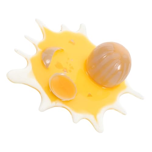 DECHOUS Gefälschtes Nein Aprilscherz-Dekoration Falsches Kotzen Schein-streichspielzeug Stressspielzeug Spritzring-streich Aprilscherz Dekorationen Bürostreiche Yellow Plastik von DECHOUS