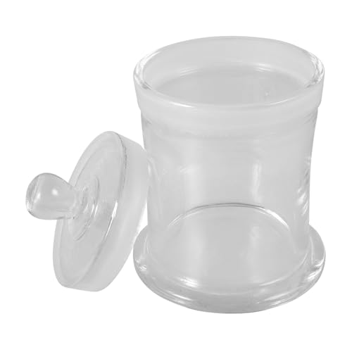 DECHOUS Glasfärbungsglas Clear Glass Probe Jar Microscope Slide Tasse Glasfärbungsflasche Labor Objektträger Für Labor Verwendet von DECHOUS
