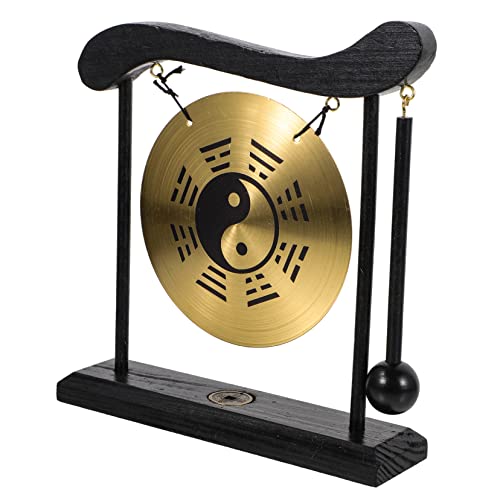 DECHOUS Gong-Ornament Im Chinesischen Stil Für Den Schreibtisch Vintage-gong-Handwerk Mit Drachen-Design Für Feng Shui DECHOUS Gong-Ornament Im Chinesischen Stil Für Den Schreibtisch Vintage-gong-Handwerk Mit Drachen-Design Für Feng Shui von DECHOUS