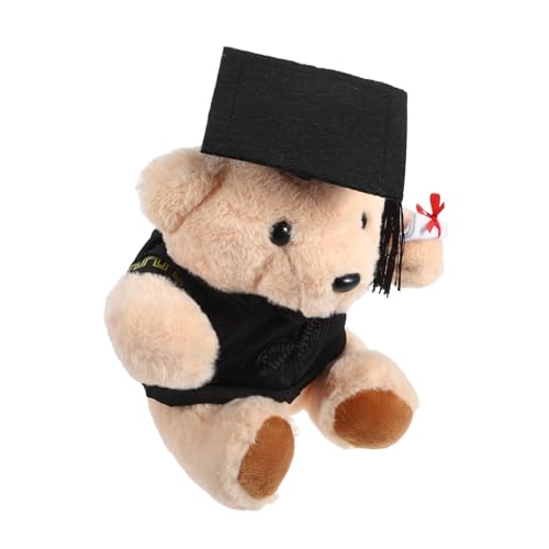 DECHOUS Graduierte Doktorbär Puppe plüschbär süßes Mini Stuffed Graduation Season Toy Graduierung mini Plüschtier Mini Plush Grad Animal Abschluss-Tierspielzeug Polyester Black DECHOUS Graduierte Doktorbär Puppe plüschbär süßes Mini Stuffed Graduation Season Toy Graduierung mini Plüschtier Mini Plush Grad Animal Abschluss-Tierspielzeug Polyester Black von DECHOUS