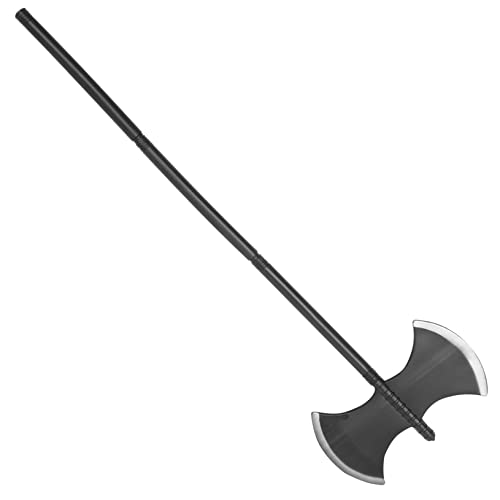 DECHOUS Halloween Doppelaxt Halloween Kostüm Requisite für Cosplay Party Bühnenauftritt Jungen Mädchen von DECHOUS