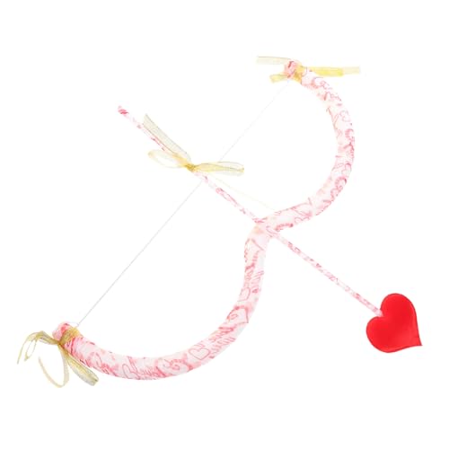 DECHOUS -Halloween-Kostüm Bogen Valentinstagsdekoration -Set zum Valentinstag Valentinstagkostüm -Accessoires für Frauen Herzpfeile -Zubehörset Plastik DECHOUS -Halloween-Kostüm Bogen Valentinstagsdekoration -Set zum Valentinstag Valentinstagkostüm -Accessoires für Frauen Herzpfeile -Zubehörset Plastik von DECHOUS