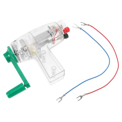 DECHOUS Handgenerator DIY Bausatz für Elektronisches Lernspielzeug Physik Experimentierkasten Grundschule Interaktives Wissenschaftsspielzeug Technikverständnis von DECHOUS