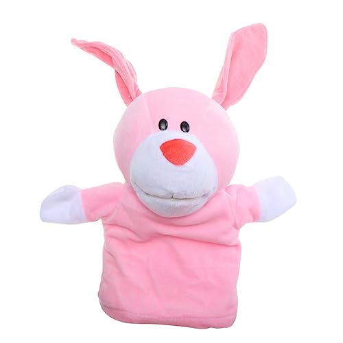 DECHOUS Handpuppe Tier Marionette Rabbit Für Interaktives Und Kreative Fantasieaktivitäten Für Eltern Kommunikation Und von DECHOUS