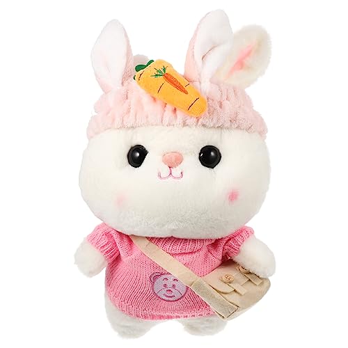 DECHOUS Kaninchen Plüschtier Kinderspielzeug weiches Hasenspielzeug Kuscheltier dekorativer Stoffhase Kleiner Stoffhase dekorativer ausgestopfter Hase süßes Stofftier PP Baumwolle DECHOUS Kaninchen Plüschtier Kinderspielzeug weiches Hasenspielzeug Kuscheltier dekorativer Stoffhase Kleiner Stoffhase dekorativer ausgestopfter Hase süßes Stofftier PP Baumwolle von DECHOUS