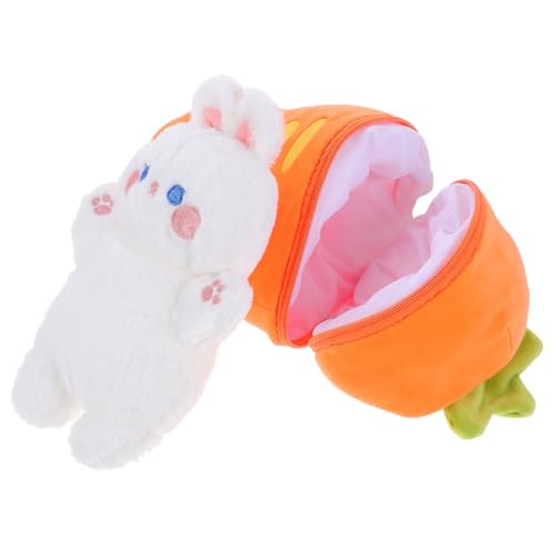 DECHOUS Karotten Kaninchenspielzeug Kinderspielzeug Karotten Lustiges ausgestopftes Tier Kleiner Stoffhase gefülltes Karottenspielzeug Plüschtiere Kawaii Stofftier PP Baumwolle DECHOUS Karotten Kaninchenspielzeug Kinderspielzeug Karotten Lustiges ausgestopftes Tier Kleiner Stoffhase gefülltes Karottenspielzeug Plüschtiere Kawaii Stofftier PP Baumwolle von DECHOUS