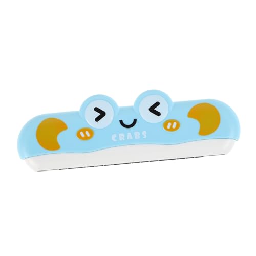 DECHOUS Kinderharmonika Diatonische Mundharmonika Für Musikinstrumente Mundharmonika- Für Babymusikspielzeug Valentinstag-mundharmonika Sky-Blue Plastik von DECHOUS