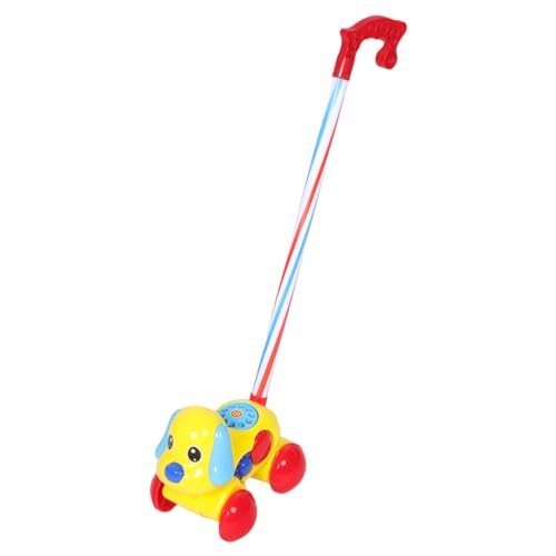 DECHOUS Kleinkind-Kinderwagen Wanderer Schieben Für Den Bauch Kinderwagen Lauflernhilfe Für Kleinkinder Ziehen Babyspielzeug Aus Holz Auto Schieben Kunststoff von DECHOUS