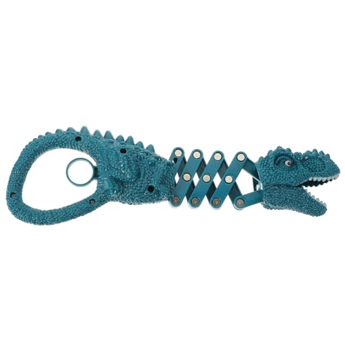 DECHOUS Kniffliges Einziehbares Frühlingstrickspielzeug Teleskopisches Interaktives Für Dinosaurierspielzeug Für Blue Plastik von DECHOUS