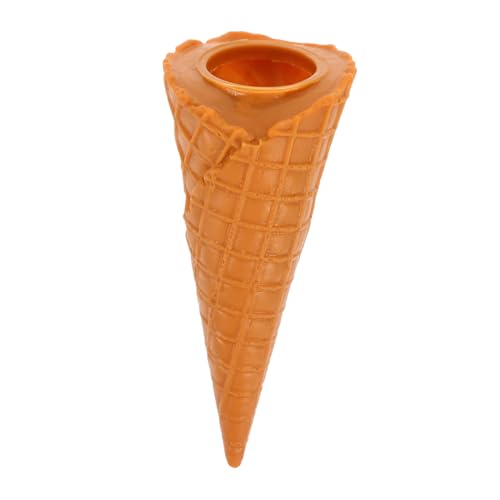 DECHOUS Knusprige Waffeltüte Künstliches Waffeleisen Simuliertes Knusprige Waffel Eishalter Für Wurstwaren Eisformen Eistütenhalter Ständer Eistütenständer Stange PVC DECHOUS Knusprige Waffeltüte Künstliches Waffeleisen Simuliertes Knusprige Waffel Eishalter Für Wurstwaren Eisformen Eistütenhalter Ständer Eistütenständer Stange PVC von DECHOUS
