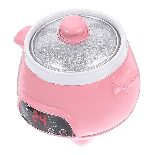 DECHOUS Kochgeschirr Mini Möbel Accessoire Puppenhaus Reiskocher Mini Küchengeschirr Küche Kochen Spielküche Accessoire Miniatur Möbel Modell Rosa Legierung DECHOUS Kochgeschirr Mini Möbel Accessoire Puppenhaus Reiskocher Mini Küchengeschirr Küche Kochen Spielküche Accessoire Miniatur Möbel Modell Rosa Legierung von DECHOUS