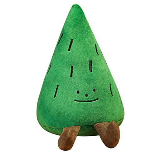 DECHOUS Kopfkissen Cute Pillow Christmas Pillow Soft Toy plushible snugible Plush deko Kissen gefüllte Pflanzen gefülltes Kissen mit Kiefernholz Super weicher Kurzplüsch von DECHOUS