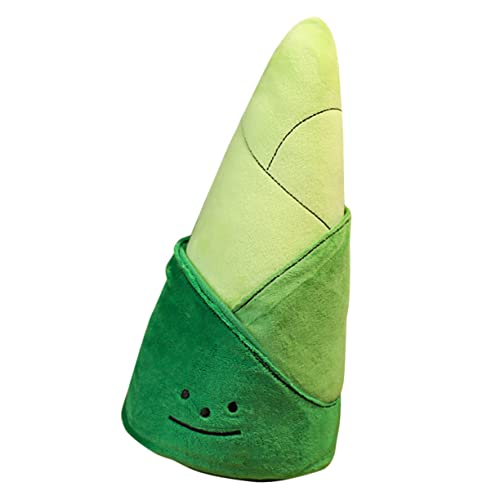 DECHOUS Kopfkissen Mädchen, Ausgestopft Babyplüsch Für Deko Kissen Mädchenkram Gefüllter Plüsch Gefüllte Pflanzen Plüsch Gefüllt Green Super Weicher Kurzplüsch von DECHOUS