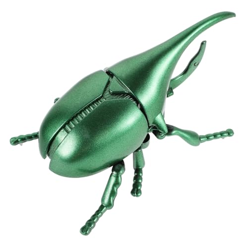 DECHOUS Kreative Streich-Requisiten Bugs Halloween-Fehler -Insektenmodell Simulationskäfer Fehler für gefälschte Fehler Plastik Dark Green von DECHOUS