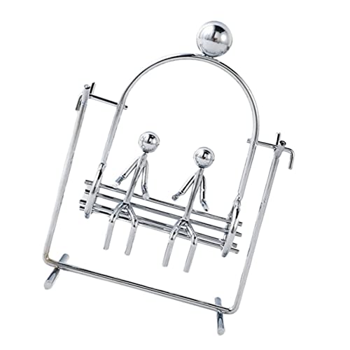 DECHOUS Kreatives Schwingendes Figurine Balance Ball Tumbler Für Schreibtischdekoration Newtons Balance Zur Stressbewältigung Und Geschicklichkeitsförderung DECHOUS Kreatives Schwingendes Figurine Balance Ball Tumbler Für Schreibtischdekoration Newtons Balance Zur Stressbewältigung Und Geschicklichkeitsförderung von DECHOUS