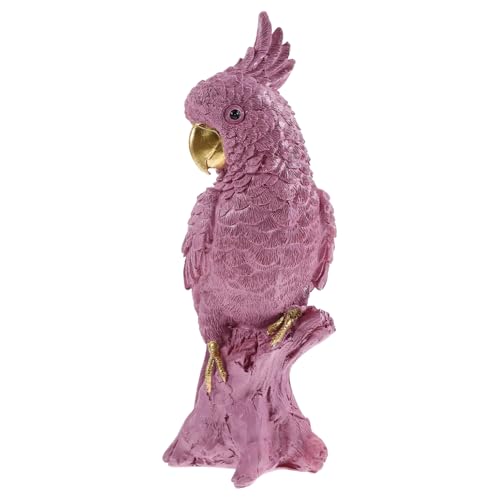 DECHOUS Lebensechte Papageienfigur Statue Kunstharz Vogeldekor Für Zuhause Büro Garten Künstliche Papageienstatue Dekoration DECHOUS Lebensechte Papageienfigur Statue Kunstharz Vogeldekor Für Zuhause Büro Garten Künstliche Papageienstatue Dekoration von DECHOUS