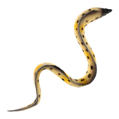 DECHOUS Lebensechtes Künstliches Seeaal Modell Realistisches Meerestier Pädagogisches Lernspielzeug Für Simuliertes Seeaal Tierfigur von DECHOUS