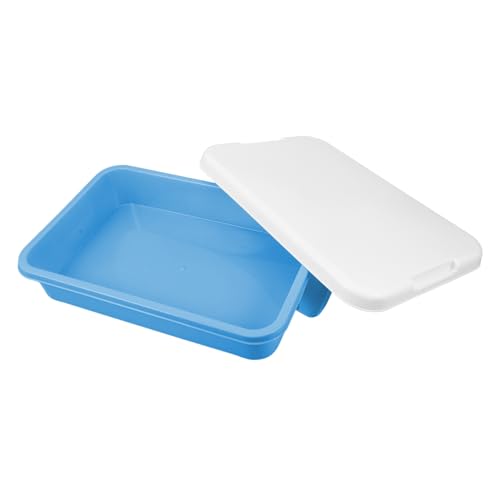 DECHOUS Leerer Sandkasten, Sandkasten Mit Deckel, Tragbarer Sandkasten, Kleine Spielzeug-aufbewahrungsbox, Kunststoff-sandkasten, Outdoor-aktivitäten, Sandkasten, Spielzeugkiste von DECHOUS