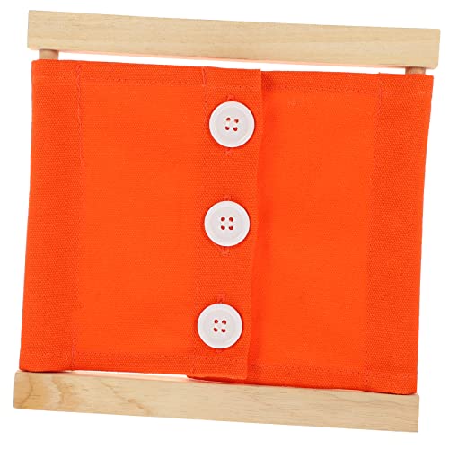 DECHOUS Lehrhilfen für die Anziehpraxis sensorisch Kleid-Lernspielzeug holzspielzeug Kuscheltier Ankleidespielzeug für Kleinkinder pädagogisches Krawattenspielzeug Stoff DECHOUS Lehrhilfen für die Anziehpraxis sensorisch Kleid-Lernspielzeug holzspielzeug Kuscheltier Ankleidespielzeug für Kleinkinder pädagogisches Krawattenspielzeug Stoff von DECHOUS