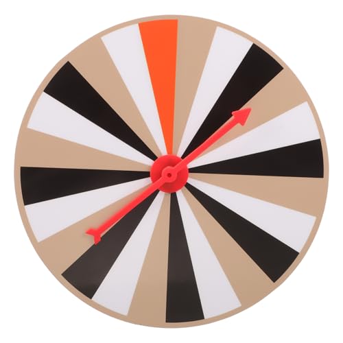 DECHOUS Lehrmittel Für Plattenspieler Geburtstag Verlosen Karnevals- Spiel Requisiten Spielrad Spinnrad Spielrad Für Glück Spiel Plattenspieler Kinderpreisrad PVC von DECHOUS
