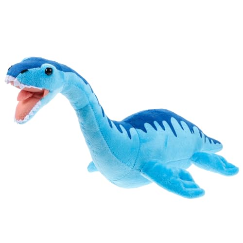 DECHOUS Loch-Ness-Monster Dinosaurier Plüschtier Haushaltsstofftier Kinderbedarf Kuscheltier Für Den Haushalt Entzückendes Kinderspielzeug Versorgen Kinderzubehör Pp Baumwolle Blue von DECHOUS