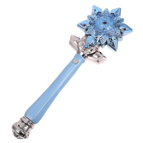 DECHOUS Magischer Feenstab Zauberstab Rotierendes Cosplay-Party-Requisite Feenhaftes Led-Schneeflocken-partystab Party-fee Leuchtender Zauberstab Leistungsfee Plastik DECHOUS Magischer Feenstab Zauberstab Rotierendes Cosplay-Party-Requisite Feenhaftes Led-Schneeflocken-partystab Party-fee Leuchtender Zauberstab Leistungsfee Plastik von DECHOUS