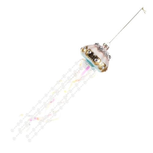 DECHOUS Meerjungfrau Themen Ornament Glass Jellyfish Hanging Decor Qualle Orament Für Ozeanparty Aquarium Strandmotiv Dekoration DECHOUS Meerjungfrau Themen Ornament Glass Jellyfish Hanging Decor Qualle Orament Für Ozeanparty Aquarium Strandmotiv Dekoration von DECHOUS
