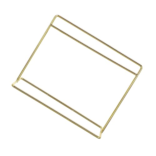 DECHOUS Mini-Aufhänger Kleidungsstück Miniatur Mini-Kleiderbügel Puppe ungewöhnliche ausergewöhnliche gut durchdachter Kleiderständer Figur Kleiderständer Eisen Golden von DECHOUS