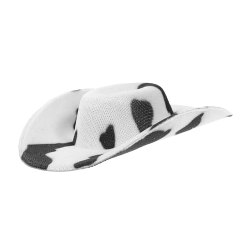 DECHOUS Mini-Cowboyhut Mini-Cowboy-Hut Mini-Hut mit Verzierung Kleiner Cowgirlhut Kleiner Cowboyhut Eva DECHOUS Mini-Cowboyhut Mini-Cowboy-Hut Mini-Hut mit Verzierung Kleiner Cowgirlhut Kleiner Cowboyhut Eva von DECHOUS