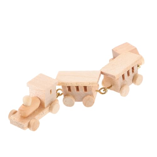 DECHOUS Mini-Holzeisenbahn Puppe Zug winzig kinderzimmerdeko Room Decoration züge spielzeuge Dekoration kinderzimmer Miniaturmodell Desktop - Wohnkultur hölzern DECHOUS Mini-Holzeisenbahn Puppe Zug winzig kinderzimmerdeko Room Decoration züge spielzeuge Dekoration kinderzimmer Miniaturmodell Desktop - Wohnkultur hölzern von DECHOUS