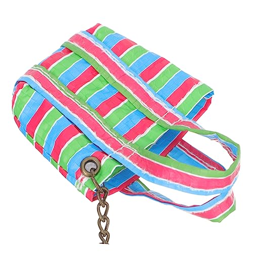 DECHOUS Mini House Accessory Zubehör Für Taschen Mach Es Mini Puppenhausdekor Miniaturen Klein Mini -Rucksack Verschleißfeste Miniatur-Einkaufstasche Winzig Koffer Tasche Handtasche Stoff von DECHOUS