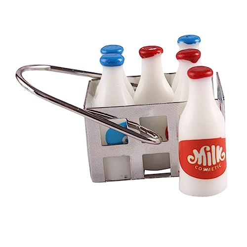 DECHOUS Mini-Milch Szene Miniatur Zubehör wohnaccessoires House Decoration Geburtstagsgeschenk Mini Milchflaschen für DIY Dekore für Milchflaschen entzückende Mini-Model-Dekoration Harz DECHOUS Mini-Milch Szene Miniatur Zubehör wohnaccessoires House Decoration Geburtstagsgeschenk Mini Milchflaschen für DIY Dekore für Milchflaschen entzückende Mini-Model-Dekoration Harz von DECHOUS