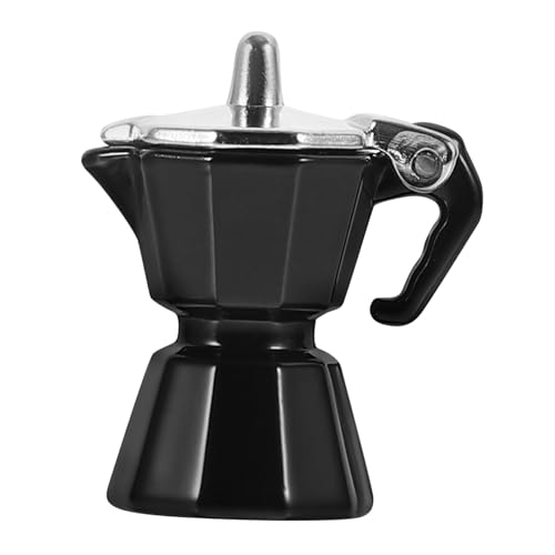 DECHOUS Mini Requisiten Miniaturen Mini Sachen Küchenzubehör Espresso Tragbare Spielzeuge Töpfe Puppenhaus Puppen Kaffee Heimdekor Feinschmecker Schreibwaren Herd von DECHOUS