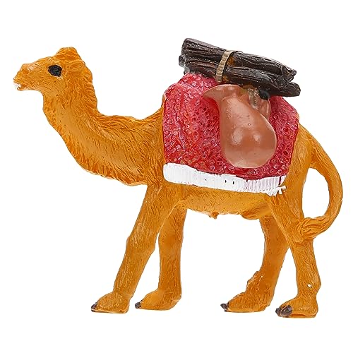 DECHOUS Kamel Figur Miniatur Statue Tier Skulptur Kamel Wüste Tier Figur Kunststoff Tiere Home Decor von DECHOUS