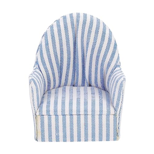 DECHOUS Mini Streifen Sofa Couches Mini Hausmöbel Sofa Schmuck Mini Sofa Modell Miniatur Sofa Ornament Mini Miniatur Sofa Modell Simulation Sofa Modell Holz von DECHOUS