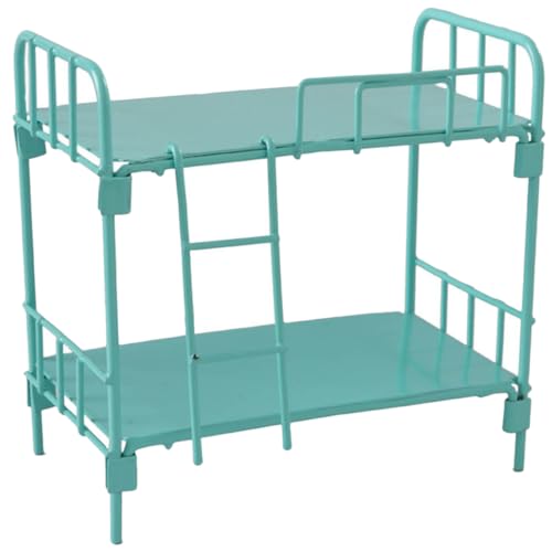 DECHOUS Miniatur Hausmöbel Puppenhausmöbel Legierung Hellgrün Puppenbett Metall Puppenbett DECHOUS Miniatur Hausmöbel Puppenhausmöbel Legierung Hellgrün Puppenbett Metall Puppenbett von DECHOUS