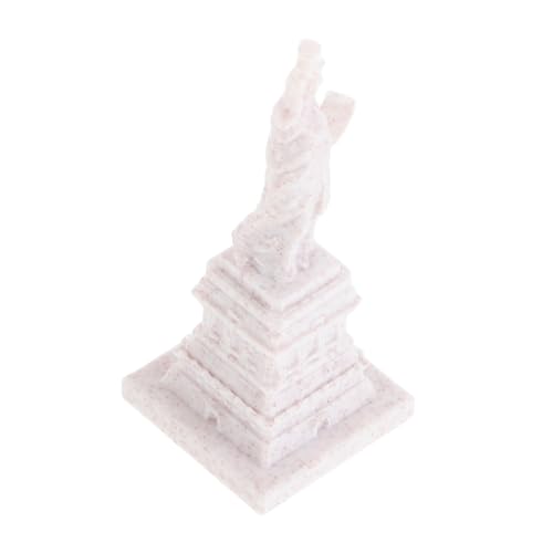 DECHOUS Modell der Freiheitsstatue Ornament Miniatur-Liberty-Modell Wahrzeichen Tischplatte winzig deko Figur Freiheitsstatue Modell Kleine Statue Miniatur-Zeug Miniaturfiguren Harz von DECHOUS