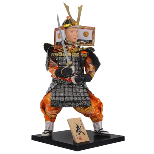 DECHOUS Ninja Doll -Puppen-Krieger dekorative -Skulptur Ninja-Figur Miniatur für -Deko Dekoration Desktop- -Ornament -Puppenhandwerk Schaum von DECHOUS