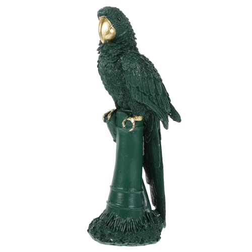 DECHOUS Papageienverzierungen Turteltauben Spielzeugpapageienspielzeug Schulterpapagei Kleine Papageienspielzeuge Vogel Plüsch Gefälscht Krähe Gefiedert Papagei Tier Figur Harz Green DECHOUS Papageienverzierungen Turteltauben Spielzeugpapageienspielzeug Schulterpapagei Kleine Papageienspielzeuge Vogel Plüsch Gefälscht Krähe Gefiedert Papagei Tier Figur Harz Green von DECHOUS