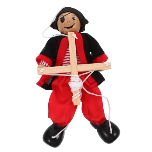 DECHOUS Piraten Marionette Aus Holz Lustige Saitenpuppen Für Puppentheater Und Bauchrednerpuppen Hochwertiges Für Kreative Aufführungen DECHOUS Piraten Marionette Aus Holz Lustige Saitenpuppen Für Puppentheater Und Bauchrednerpuppen Hochwertiges Für Kreative Aufführungen von DECHOUS