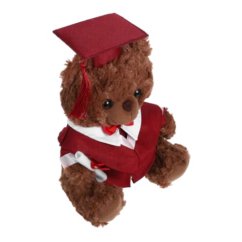 DECHOUS Plüsch Abschlussbär Doll Spielzeug Entzückende Doktorbär Plüsch -abschlusssaison Für Kinder Friends Soft Cosy Stoffed Animal Für Abschlussfeierlichkeiten von DECHOUS