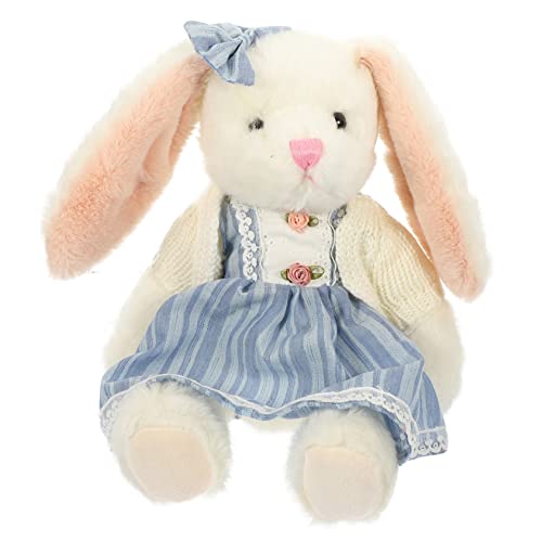 DECHOUS Plüschspielzeugpuppe Süßes Stofftier Tierspielzeug für Kleinkinder Plüschtier Kleinkindspielzeug Kuscheltiere süßes Kuscheltier für Kind PP Baumwolle Himmelblau DECHOUS Plüschspielzeugpuppe Süßes Stofftier Tierspielzeug für Kleinkinder Plüschtier Kleinkindspielzeug Kuscheltiere süßes Kuscheltier für Kind PP Baumwolle Himmelblau von DECHOUS