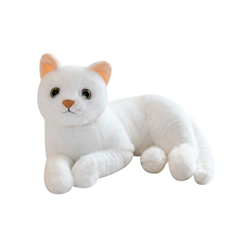 DECHOUS Plüschtier Süßes Welpen Ornament Katzenförmiges Kätzchen Katzen Plüschtiere Realistisches Katzen Stofftier Kleine Stofftiere Stofftiere Ausgestopfte Hundefigur Für von DECHOUS