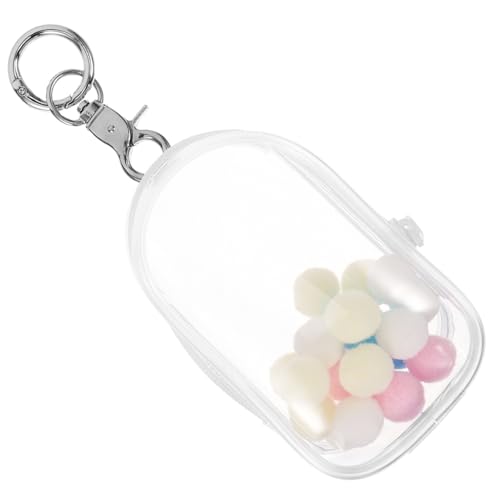 DECHOUS Puppenausflugstasche transparenter Beutel winzig Mini Figur klarer Organisator Fall Tragetasche für Puppen kleine Puppenbeutel Leichter Puppenhalter Display-Aufbewahrungstasche PVC DECHOUS Puppenausflugstasche transparenter Beutel winzig Mini Figur klarer Organisator Fall Tragetasche für Puppen kleine Puppenbeutel Leichter Puppenhalter Display-Aufbewahrungstasche PVC von DECHOUS