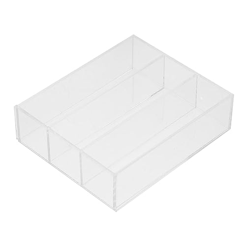 DECHOUS Puppenhaus Bücherregal Ornament Mini-zubehör Miniatur Klein Puppenhauszubehör Fotografie-Requisiten Zubehör Für Das Puppenhaus Minischrank Mini-möbelverzierung Transparent von DECHOUS